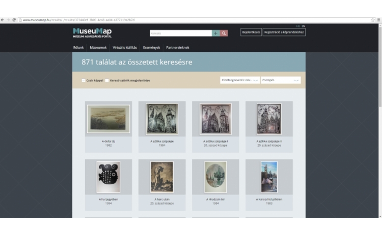 Képzőművészeti gyűjtemény a MuseuMap-en