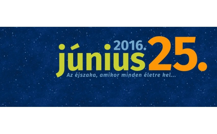 Múzeumok éjszakája 2016.június 25.